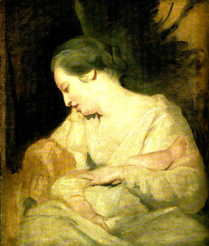 Sir Joshua Reynolds mrs richard hoare and child oil painting picture